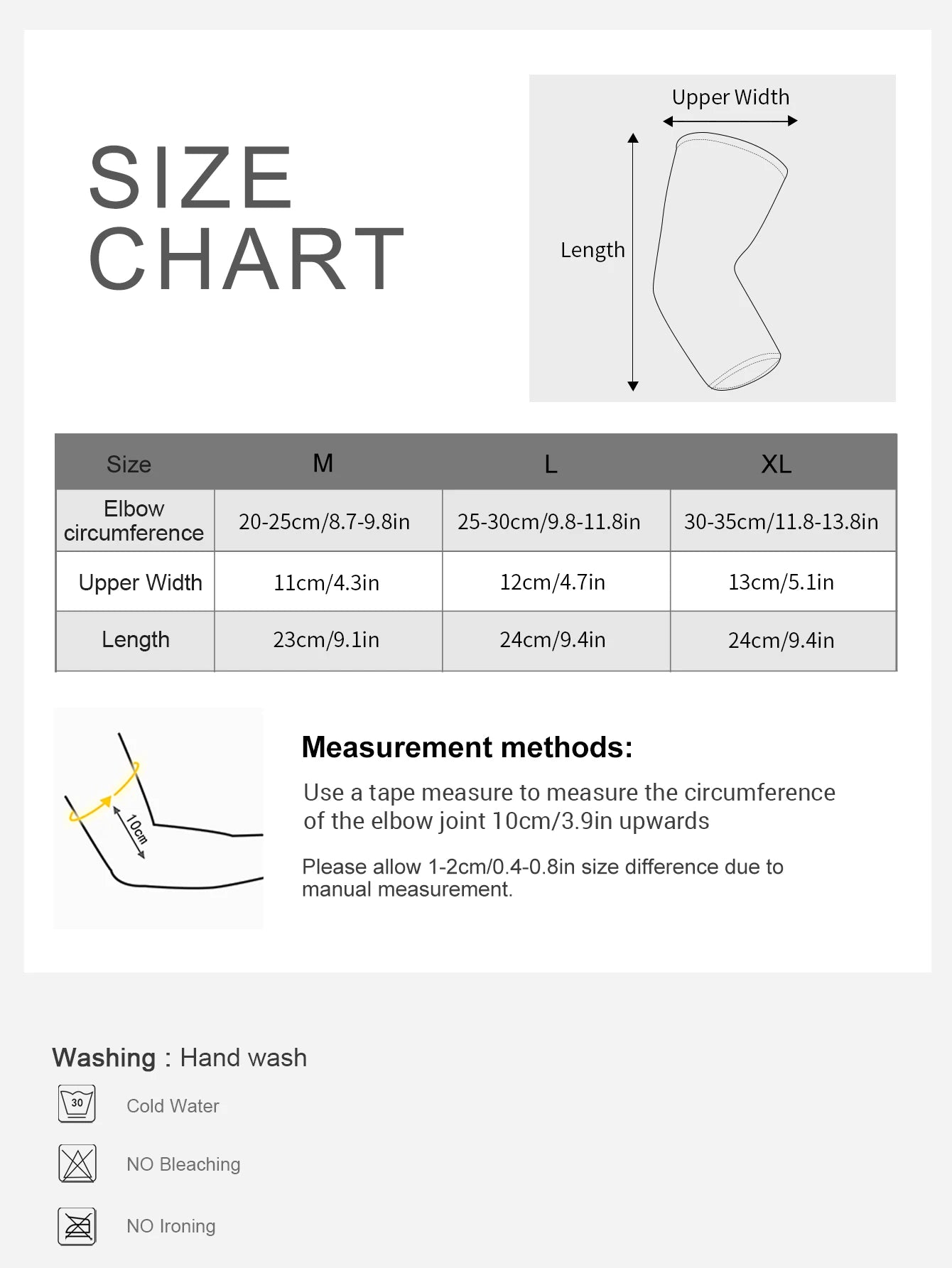 Atmungsaktive Kompressions-Armschiene – clever-campen Ansicht 3