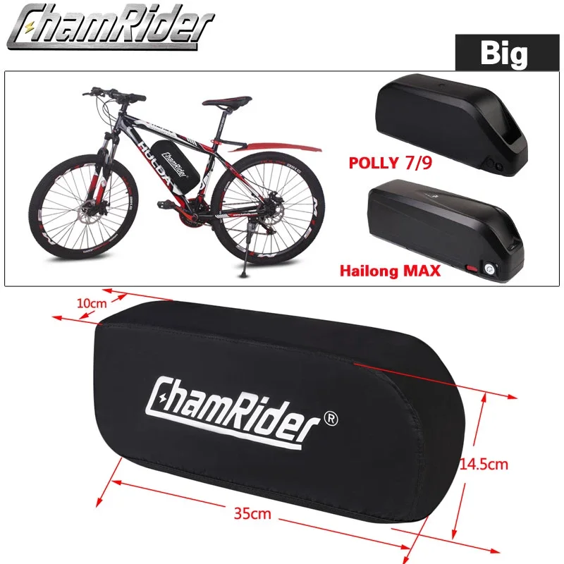 Wasserdichte Abdeckung für E-Bike Batterie – clever-campen Ansicht 3