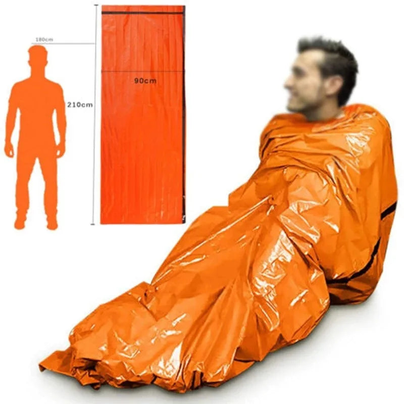Notfall Schlafsack wasserdicht für Outdoor und Camping – clever-campen Ansicht 3