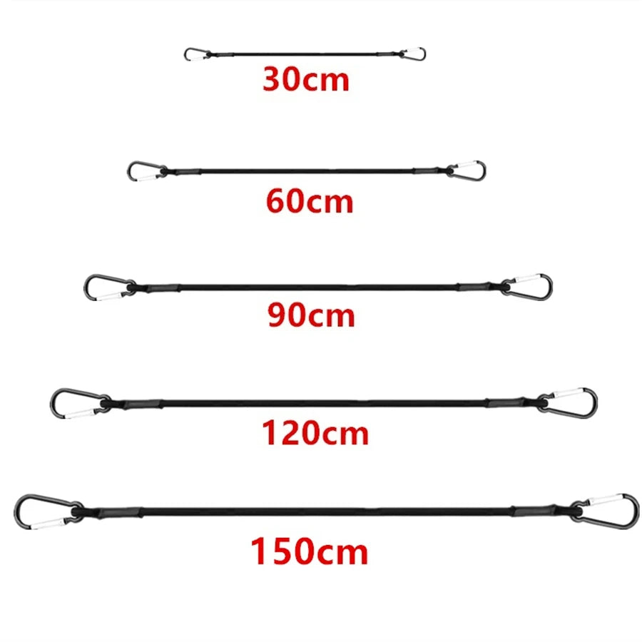 Dehnbare Bungee-Seile 30/60/90/120/150CM mit Haken – clever-campen Ansicht 5