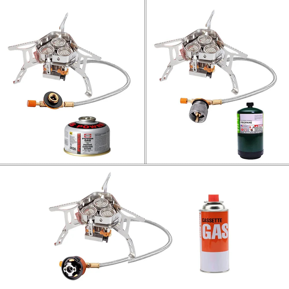 TARKA 3-Flammen Gasherd für Camping und Outdoor – clever-campen Ansicht 4