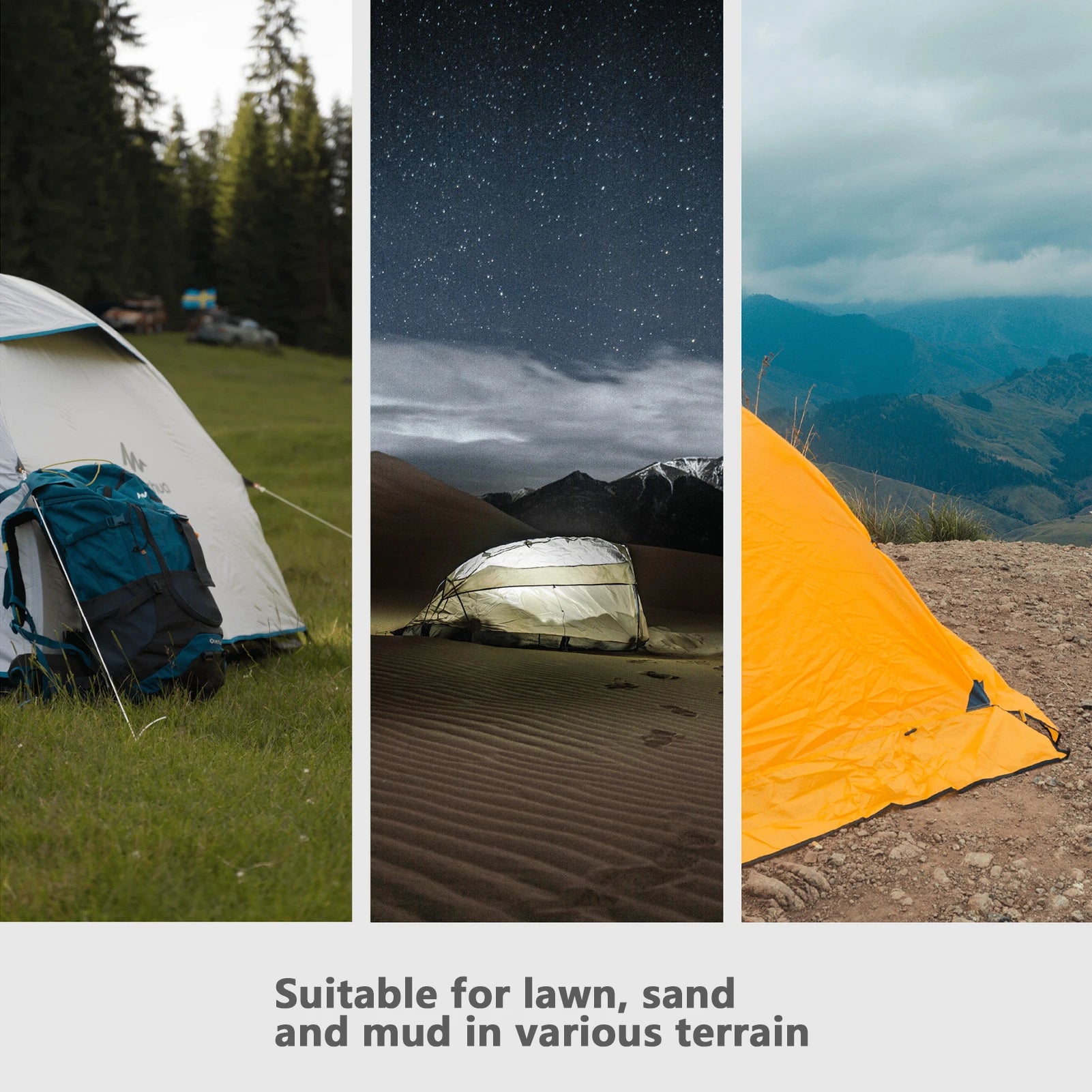 Zeltzubehör: 28cm Edelstahl Zeltpflöcke für Camping – clever-campen Ansicht 6