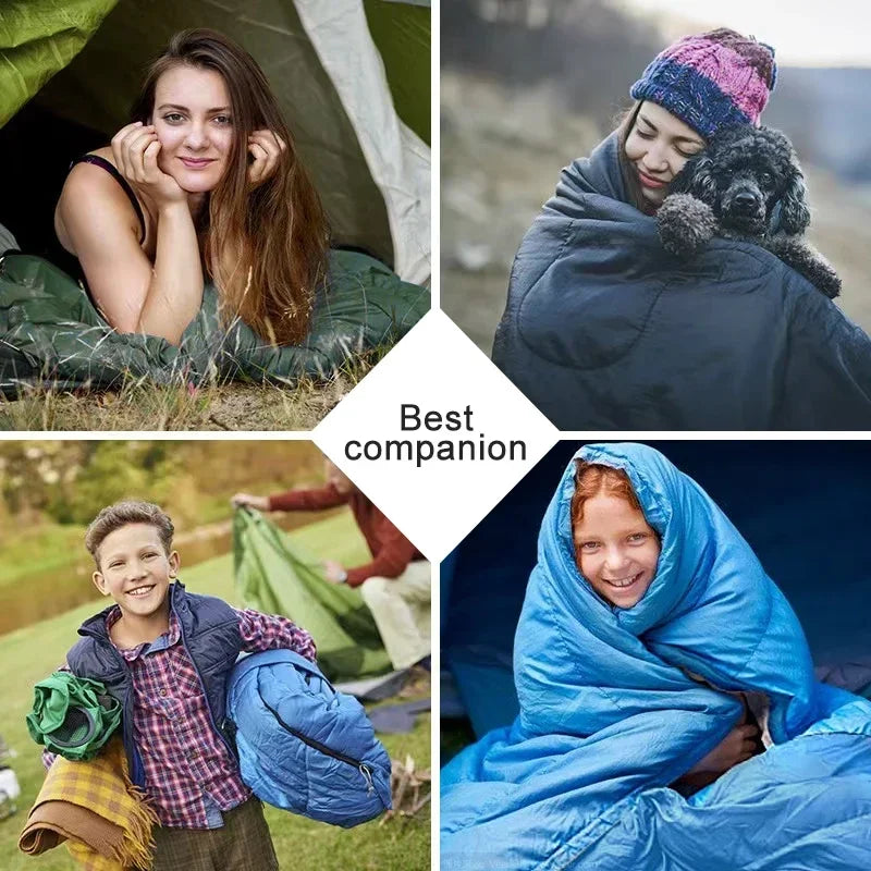 Ultraleichter wasserdichter Schlafsack für 4 Jahreszeiten – clever-campen Ansicht 5