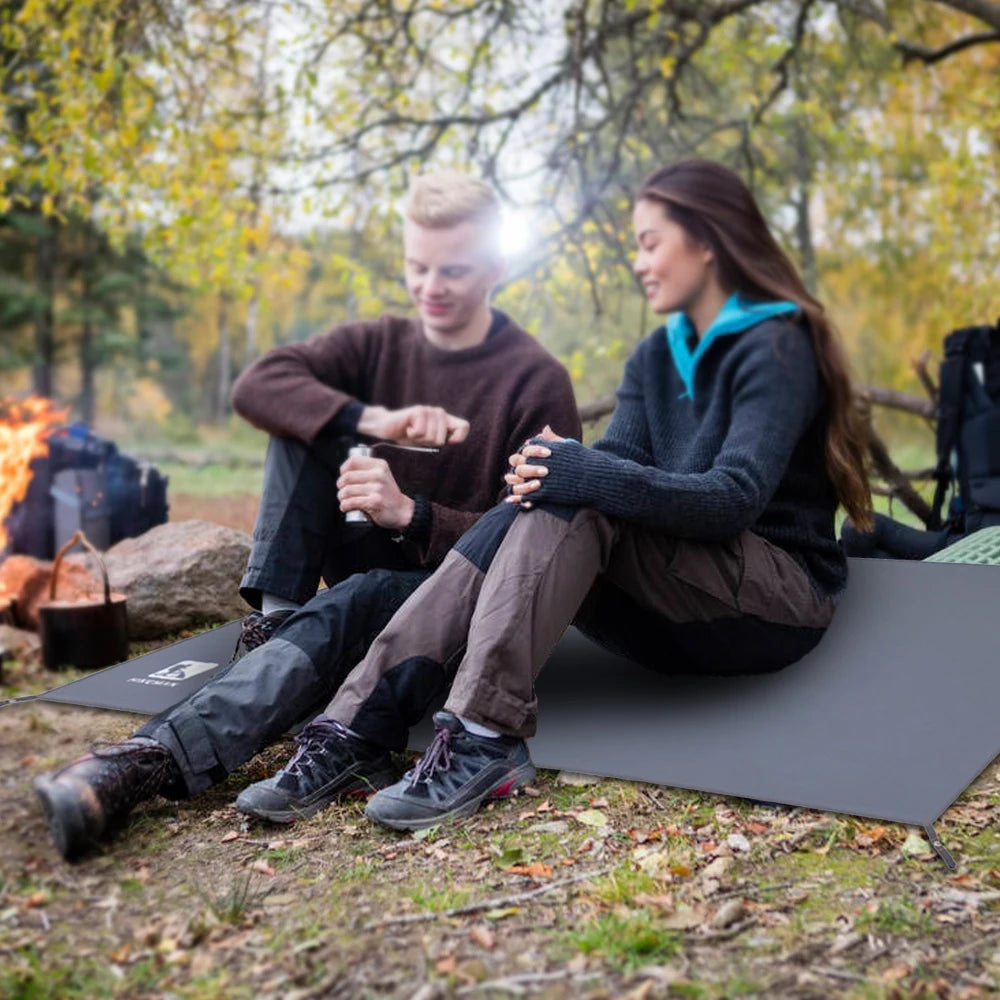 Wasserdichte Campingunterlage – Multifunktionale Zeltmatte – clever-campen Ansicht 3