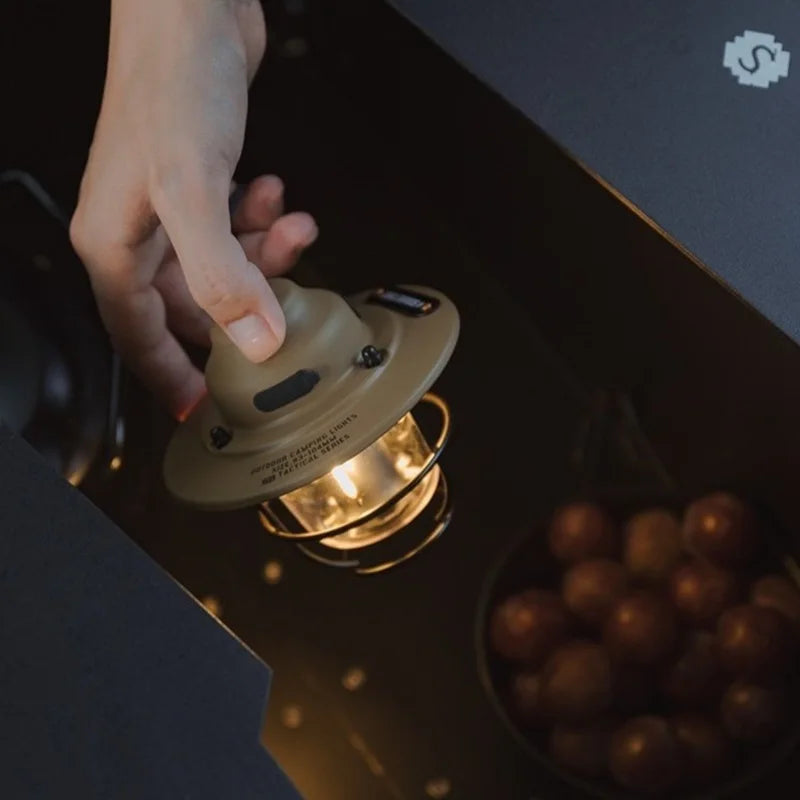 Shine Trip Outdoor Retro Zeltlampe mit USB-Ladefunktion – clever-campen Ansicht 4