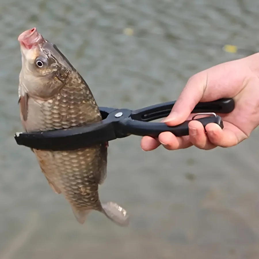 Fischkontrollierende Zangen mit Anti-Slip-Griff – clever-campen Ansicht 6