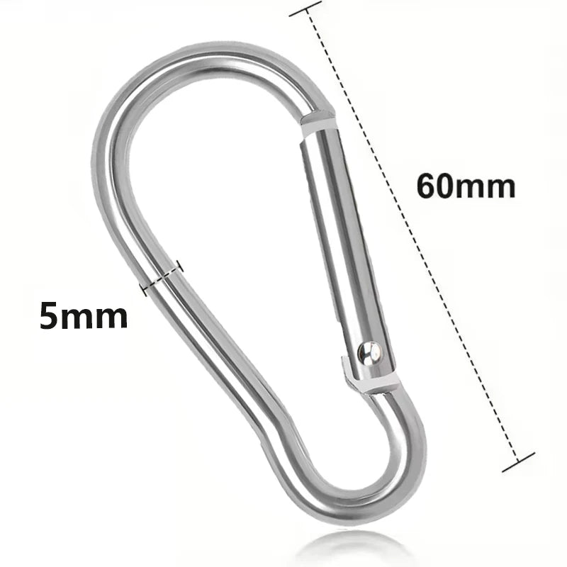 Mini Aluminium Karabiner für Camping und Outdoor – clever-campen Ansicht 5