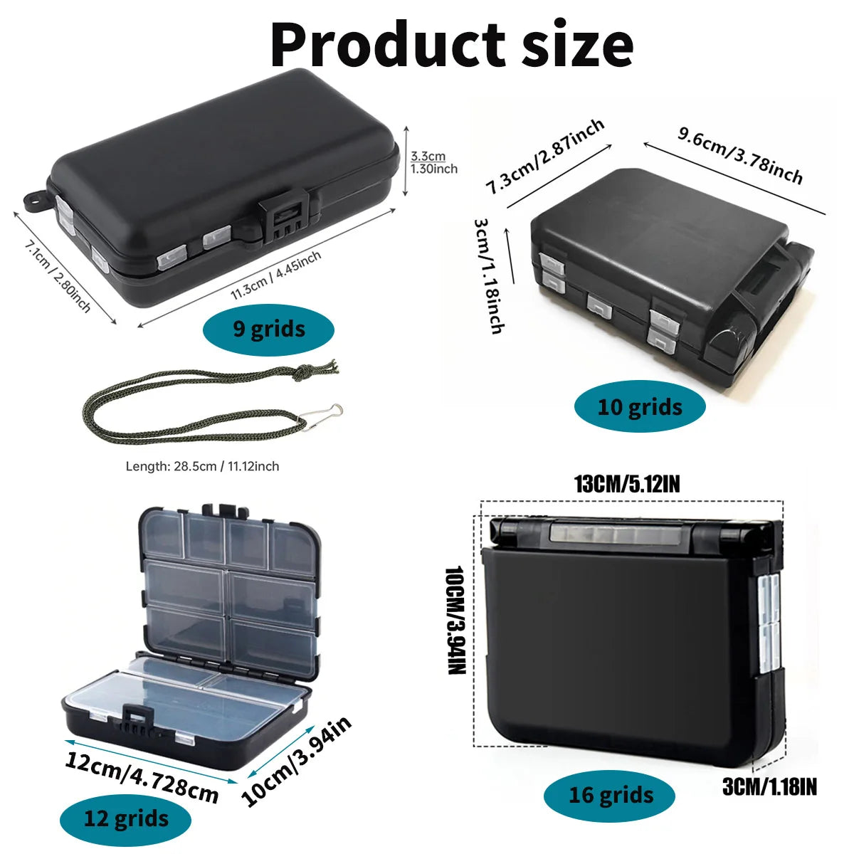 Kleine Tackle Box Organizer für Angler – clever-campen Ansicht 6