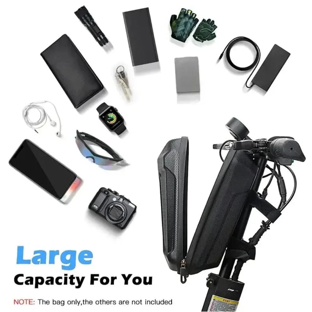 Wasserdichte Hard Shell Fronttasche für E-Scooter 3L/4L – clever-campen Ansicht 6