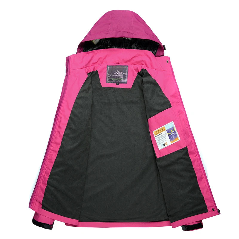 Damen Outdoor Jacke – Winddicht & Wasserabweisend – clever-campen Ansicht 4