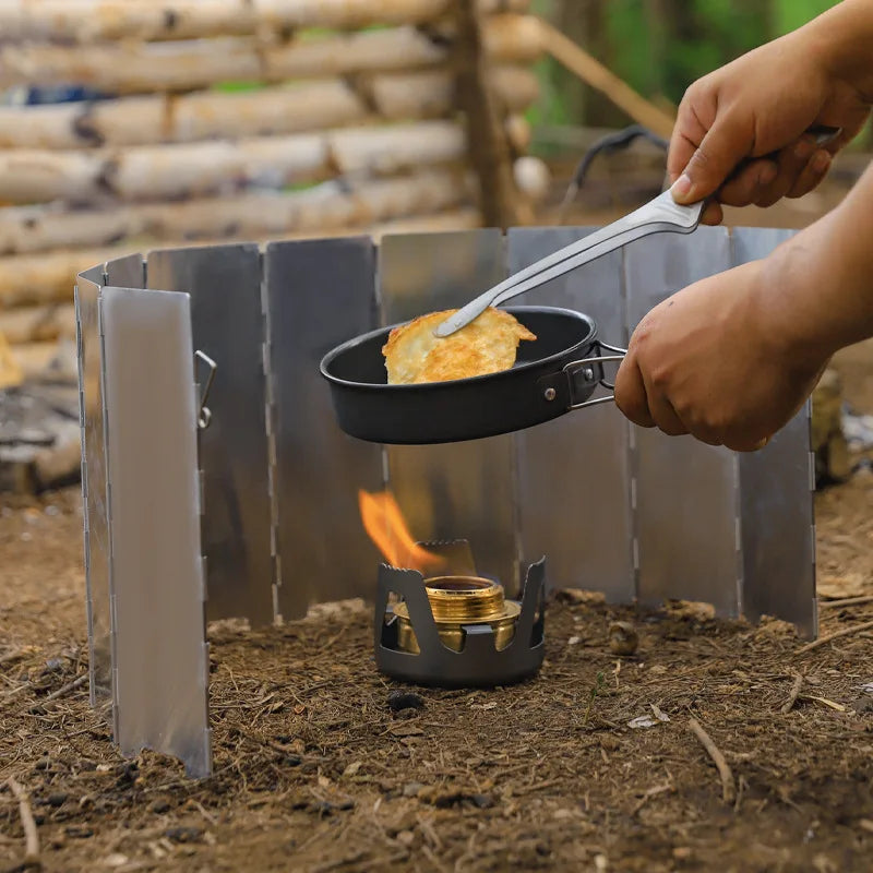 Portabler Mini-Aluminium-Alkoholkocher – aus Metall – clever-campen Ansicht 6