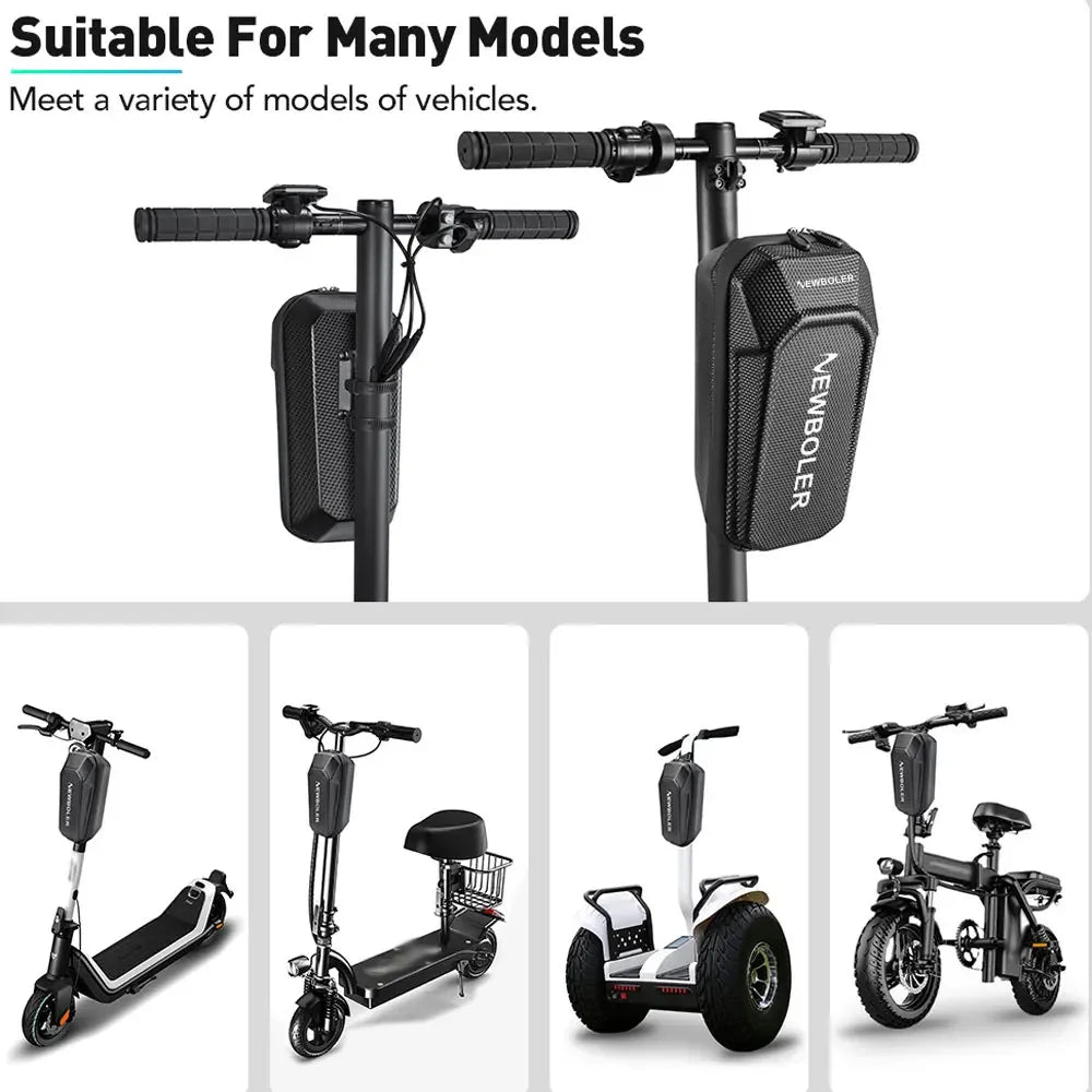 Wasserfeste Lenkertasche für E-Scooter 3L/5L – clever-campen Ansicht 6