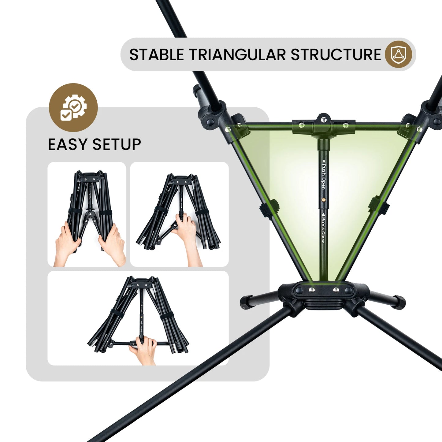 OneTigris Tigerblade Campingstuhl faltbar – clever-campen Ansicht 4