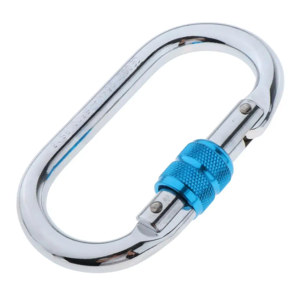 25KN Aluminium Karabiner mit Schraubverschluss – clever-campen Ansicht 5