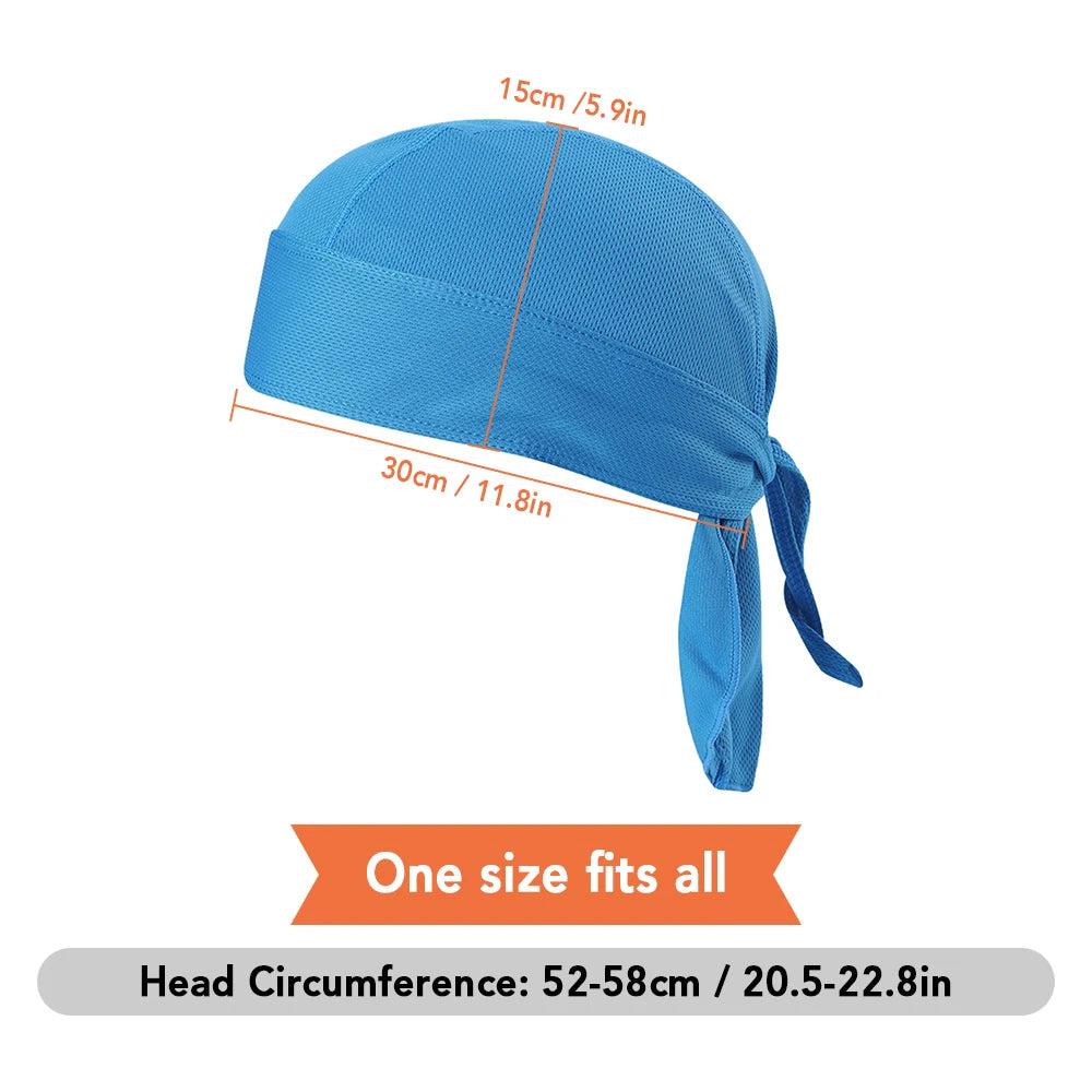 Schnelltrockendes Fahrrad-Cap mit UV-Schutz – clever-campen Ansicht 6