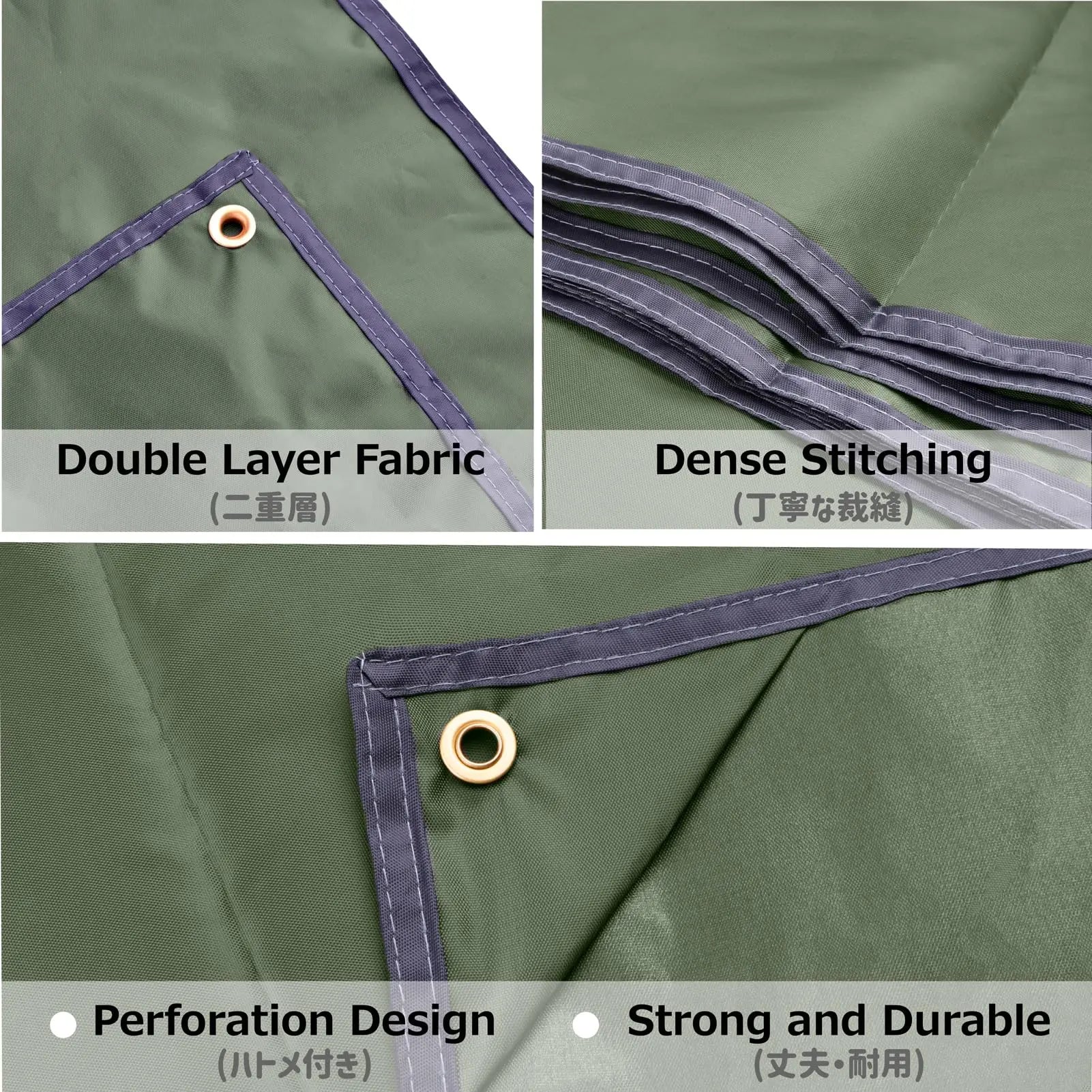 Wasserdichte Camping-Tarp als Schutzunterlage – clever-campen Ansicht 3