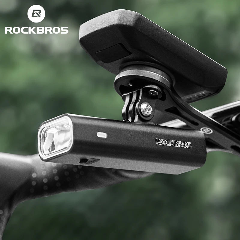 ROCKBROS Fahrrad Frontlicht IPX6 Wiederaufladbar LED – clever-campen Ansicht 4