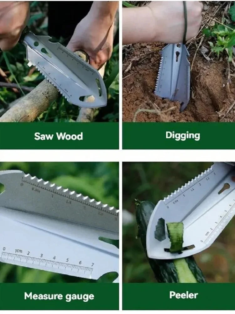 Camping Ingenieur Schaufel aus Edelstahl für Survival – clever-campen Ansicht 3