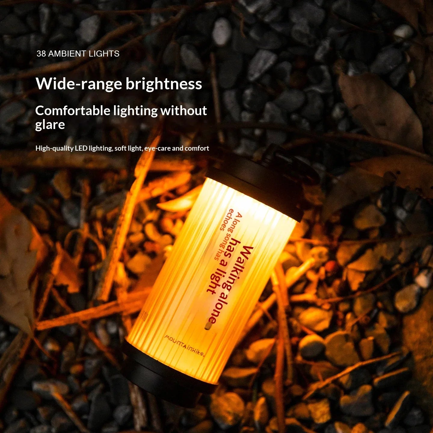 1800mAh LED Campinglaterne – tragbar mit langer – clever-campen Ansicht 4