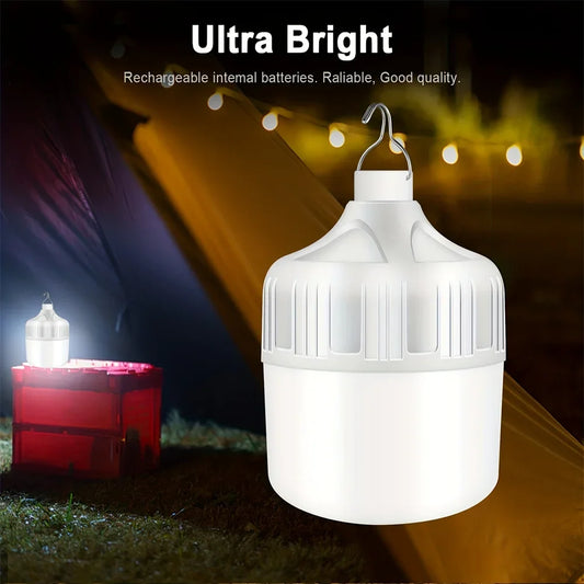 USB Wiederaufladbare LED Campinglampe – clever-campen Ansicht 2