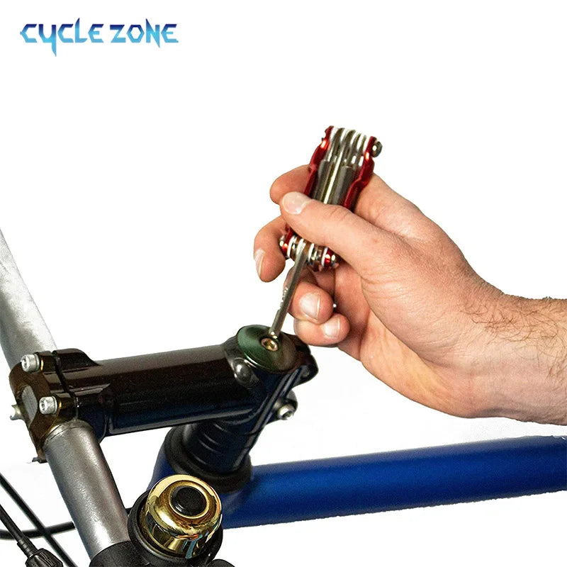 Multifunktionales Fahrradwerkzeug-Set – clever-campen Ansicht 4