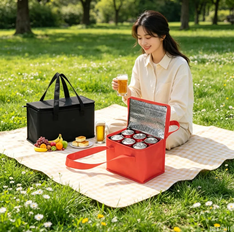 Faltbares Picknick-Kühltaschen-Set – clever-campen Ansicht 4