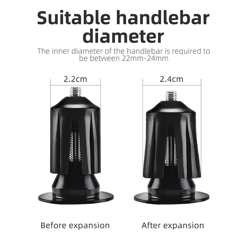 West Biking Aluminium Lenker-Endkappen für Fahrräder – clever-campen Ansicht 4