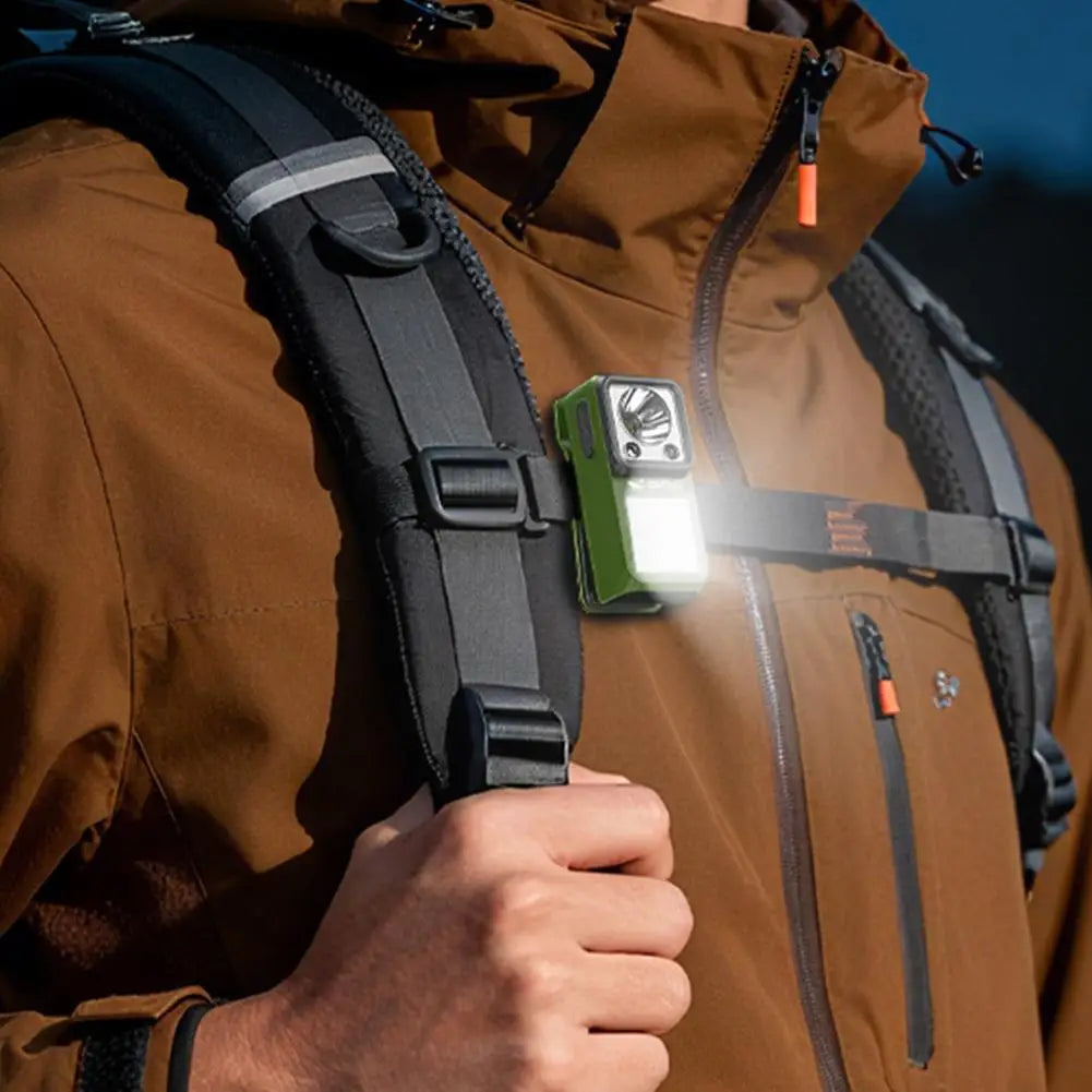 LED Magnetlampe mit Clip – Wiederaufladbare Notfalllampe – clever-campen Ansicht 3