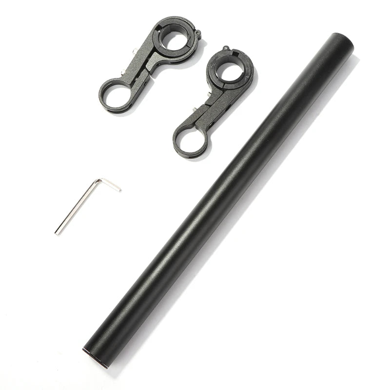 Aluminium Erweiterungshalterung für Fahrradlenker 10/20/30cm – clever-campen Ansicht 3