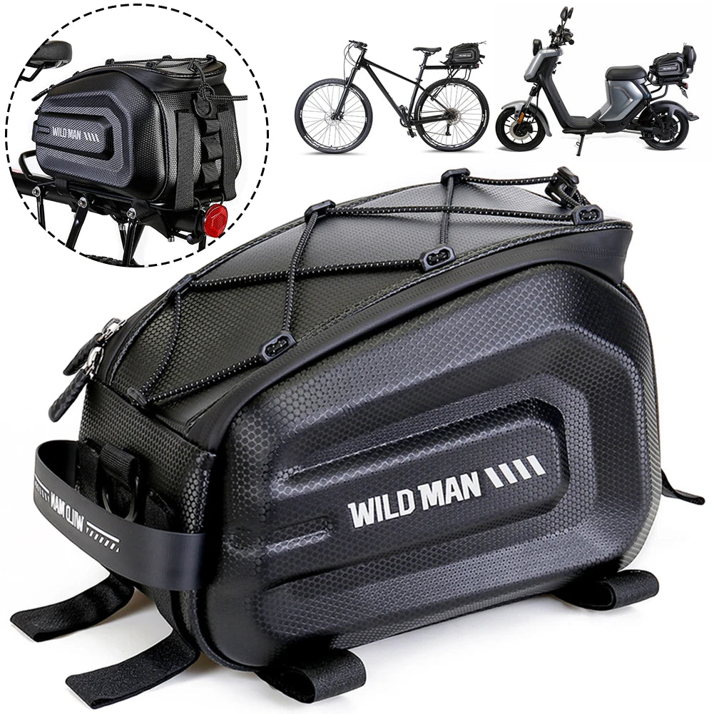 4L Wasserdichte Fahrrad Tasche mit Hartschale – clever-campen Ansicht 4
