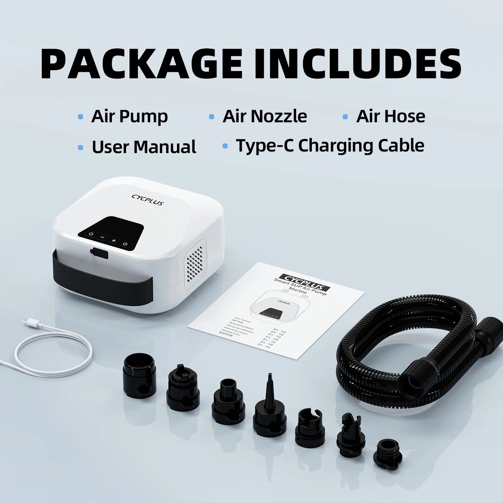 Elektrische Luftdruckpumpe für SUP-Board und Zelte – clever-campen Ansicht 6