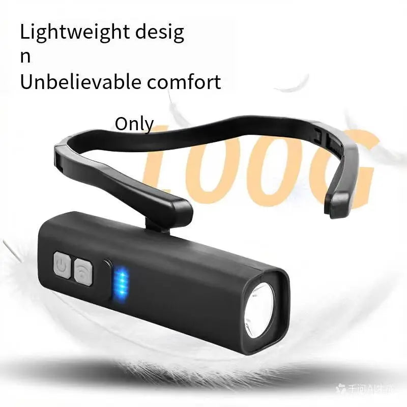 Wiederaufladbare wasserdichte Stirnlampe mit LED – clever-campen Ansicht 6