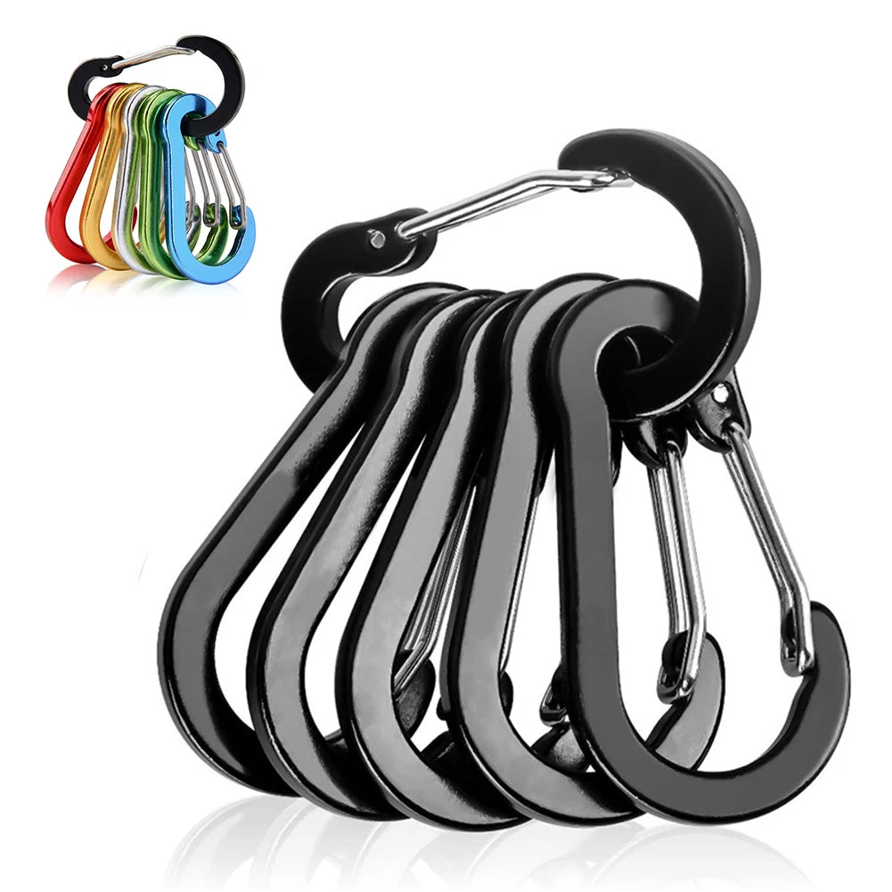 Multifunktionale Karabiner Clips für Outdoor-Aktivitäten – clever-campen Ansicht 2