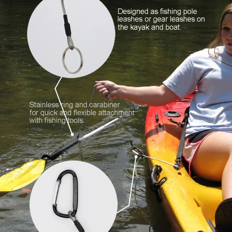 Ackibbik Angel-Lanyard mit Karabiner – 6er Set – clever-campen Ansicht 3
