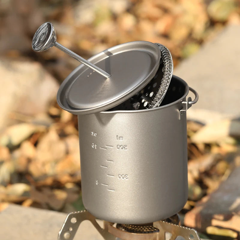 Tiartisan Titan French Press für Camping und Outdoor – clever-campen Ansicht 6