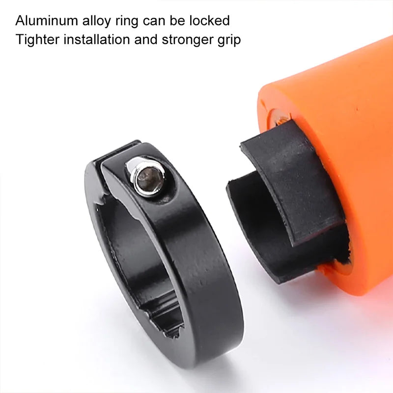 Fahrradgriffe Lock On aus weichem Gummi 22.2mm – clever-campen Ansicht 4