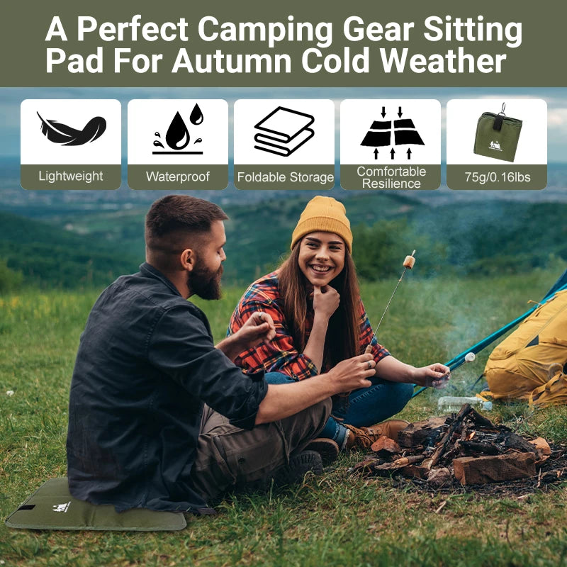 Faltbares Outdoor Sitzkissen aus 600D Oxford-Gewebe – clever-campen Ansicht 3