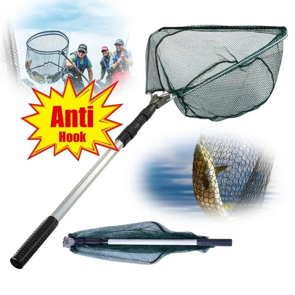 Teleskop Kescher 150/170cm für Angeln – clever-campen Ansicht 2