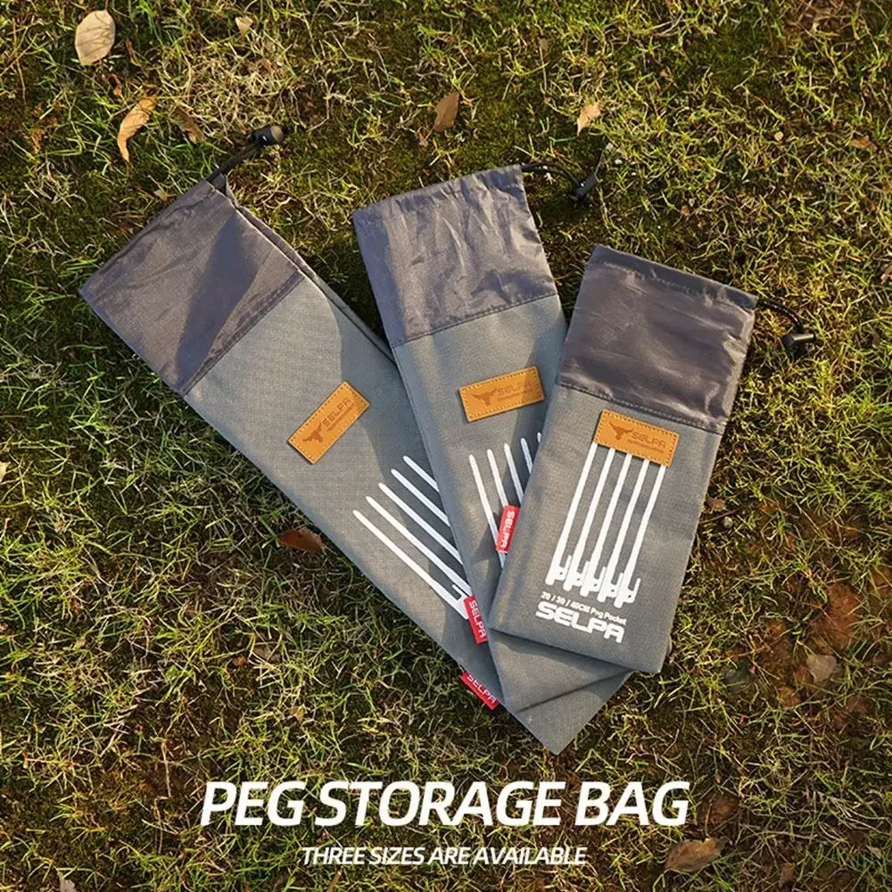Zeltpflöcke Aufbewahrungstasche 20/30/40CM für Camping – clever-campen Ansicht 3