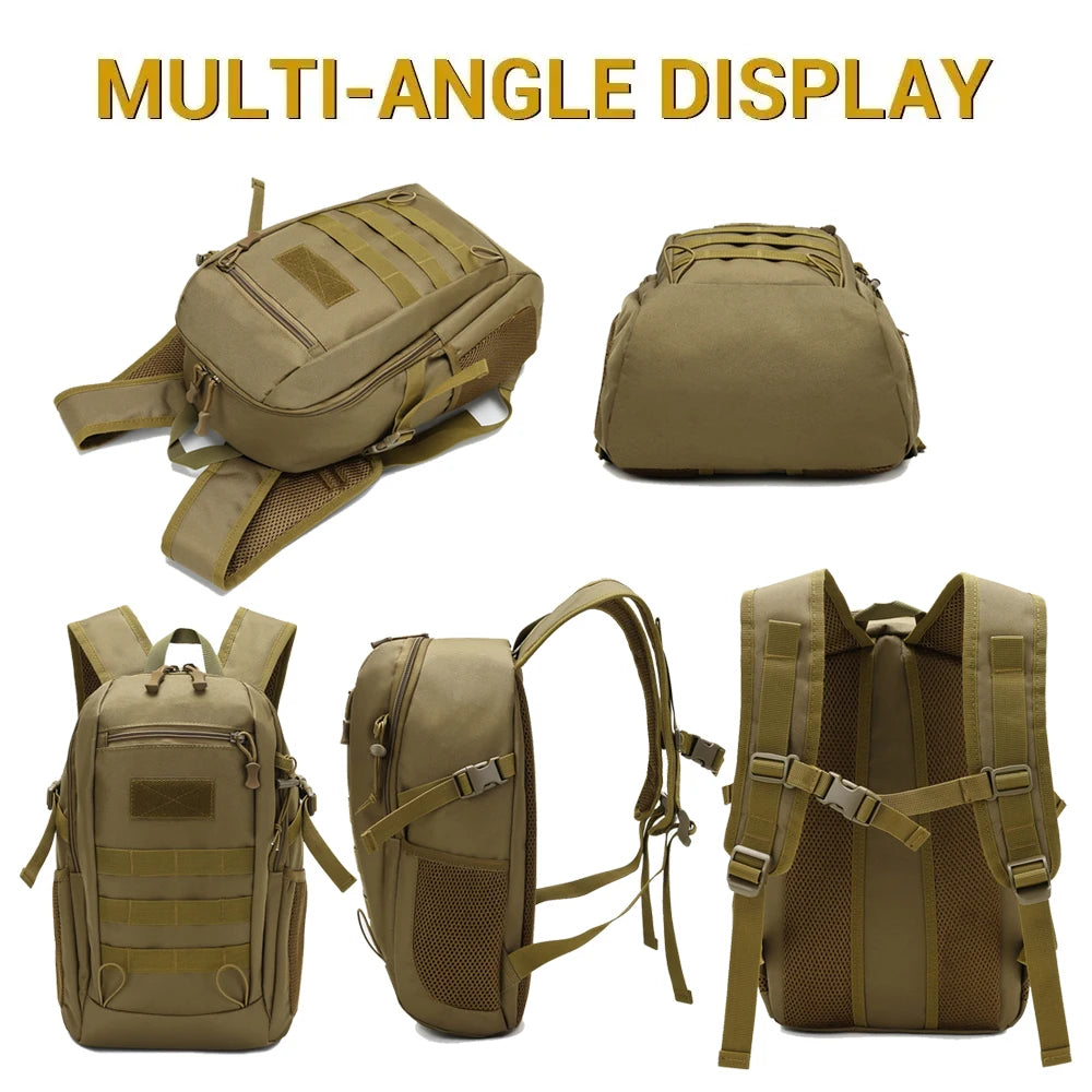 Mini Tactical Rucksack 10L/20L für Angeln und Outdoor – clever-campen Ansicht 4