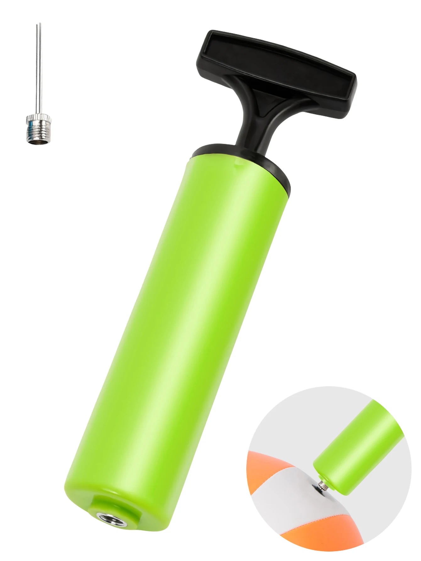 Handliche manuelle Luftpumpe für Strand & Wasserspass – clever-campen Ansicht 3