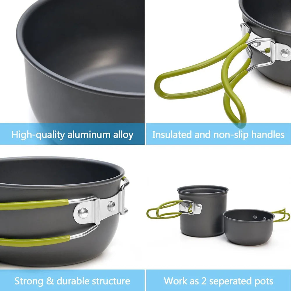 Ultralichtes Campingkochgeschirr Set – clever-campen Ansicht 5