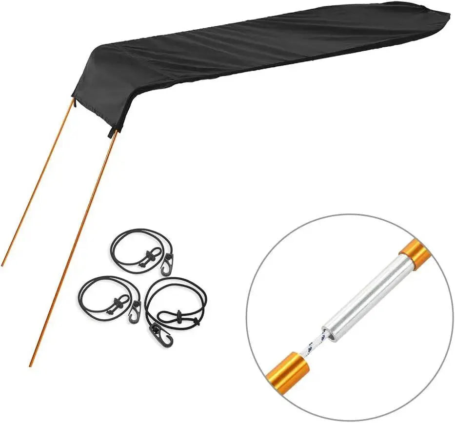 Sonnensegel für Kajak – UV-Schutz und Regenschutz – clever-campen Ansicht 3