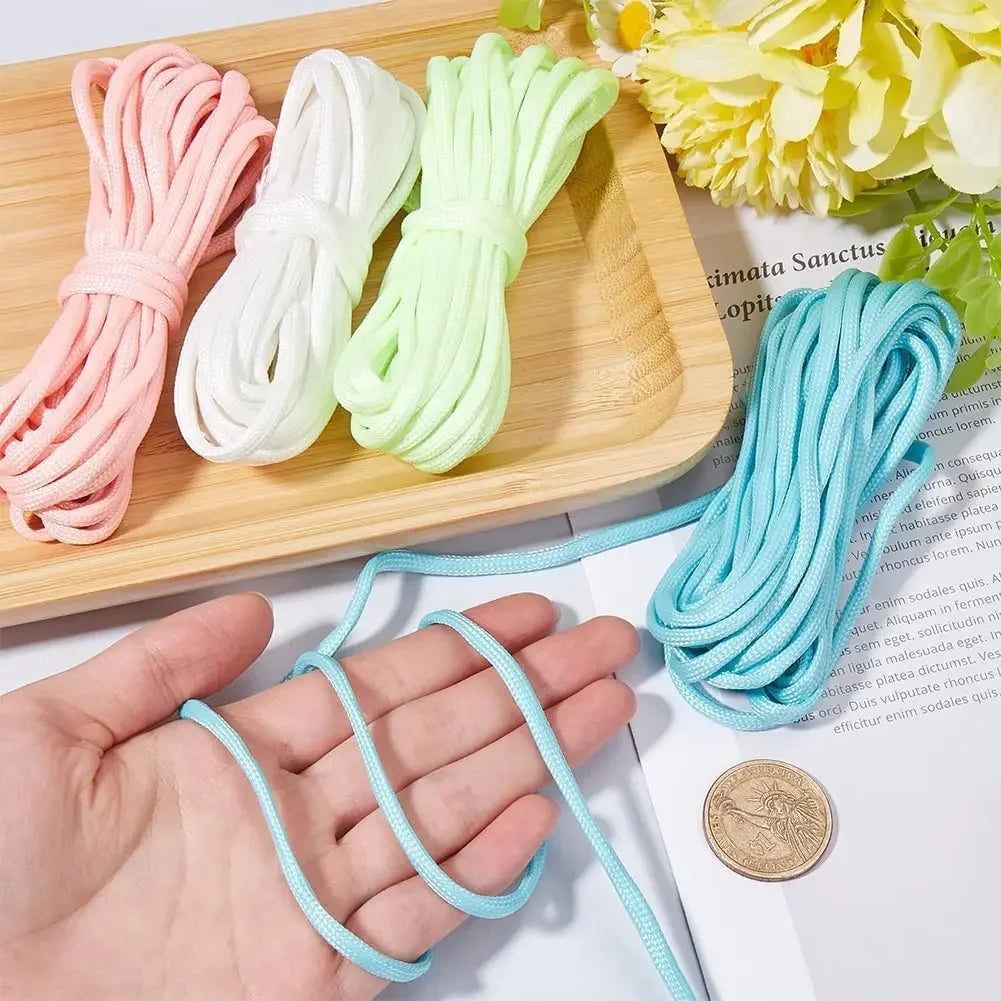 Leuchtendes Paracord 9 Stränge 4mm Nylon für Outdoor – clever-campen Ansicht 6
