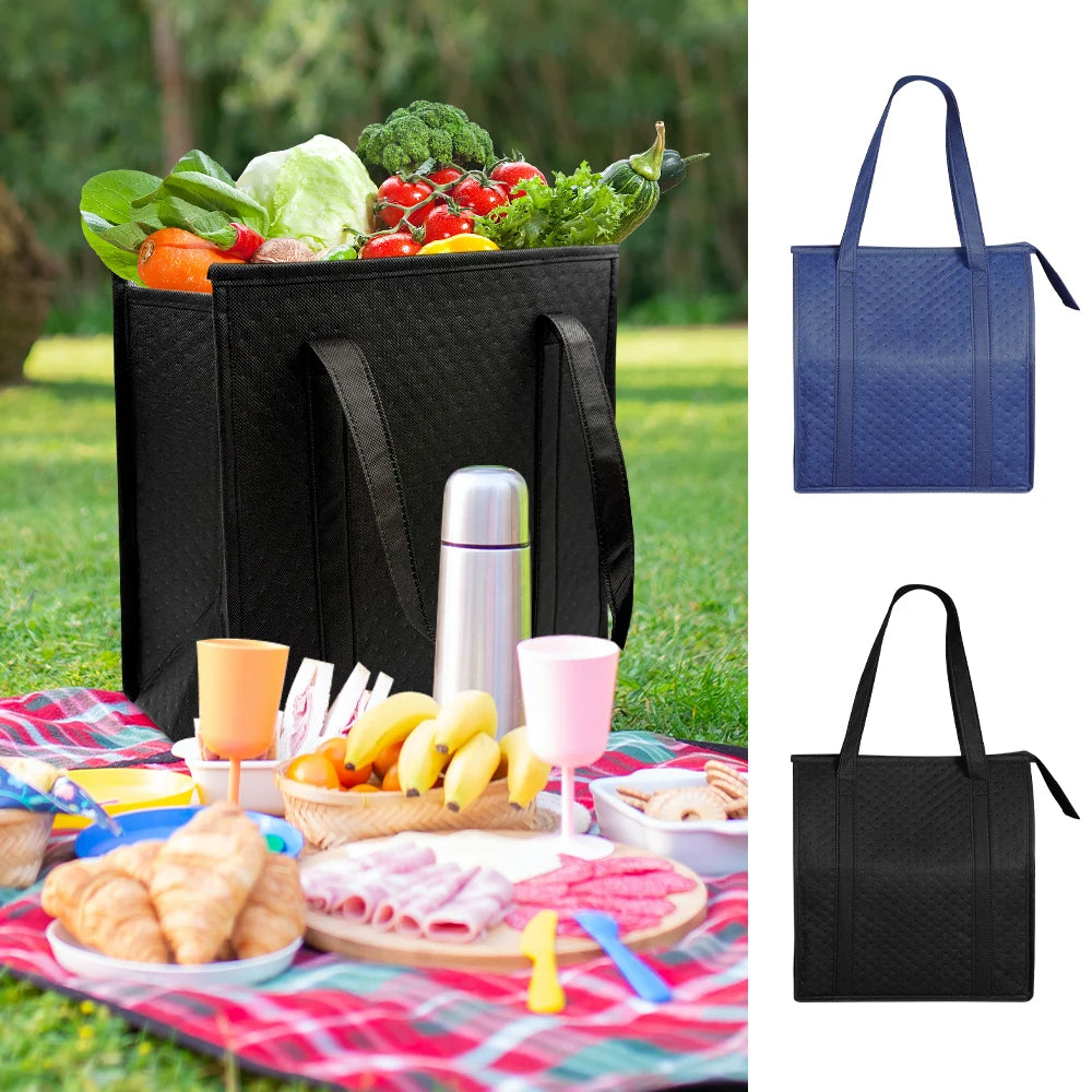 Grosse isolierte Kühltasche mit Reissverschluss für Angeln – clever-campen Ansicht 4