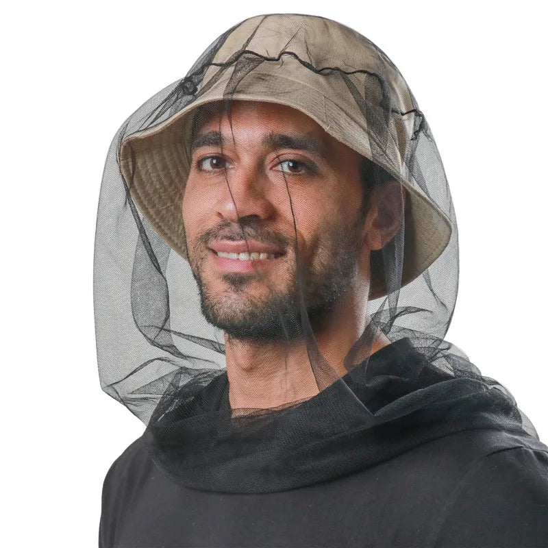 Moskito-Netz für den Kopf – Insekten-Schutz für Outdoor – clever-campen Ansicht 3