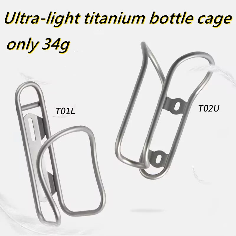 Titanium Flaschenhalter für Fahrräder – leicht & stabil – clever-campen Ansicht 2