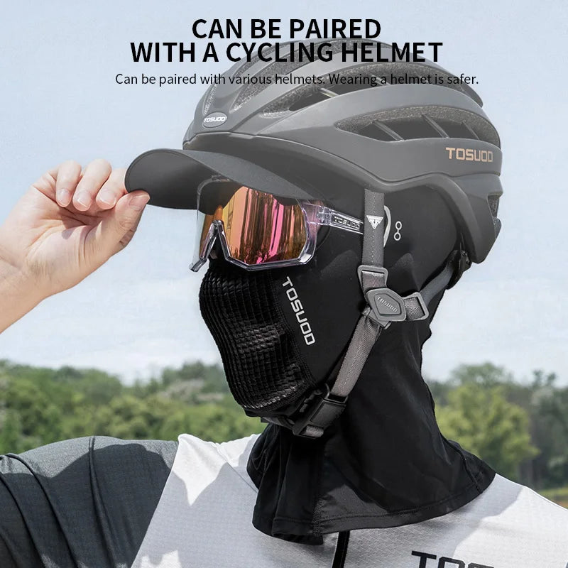 TOSUOD Sommer UPF50+ UV-Schutz Full Face Maske – clever-campen Ansicht 5