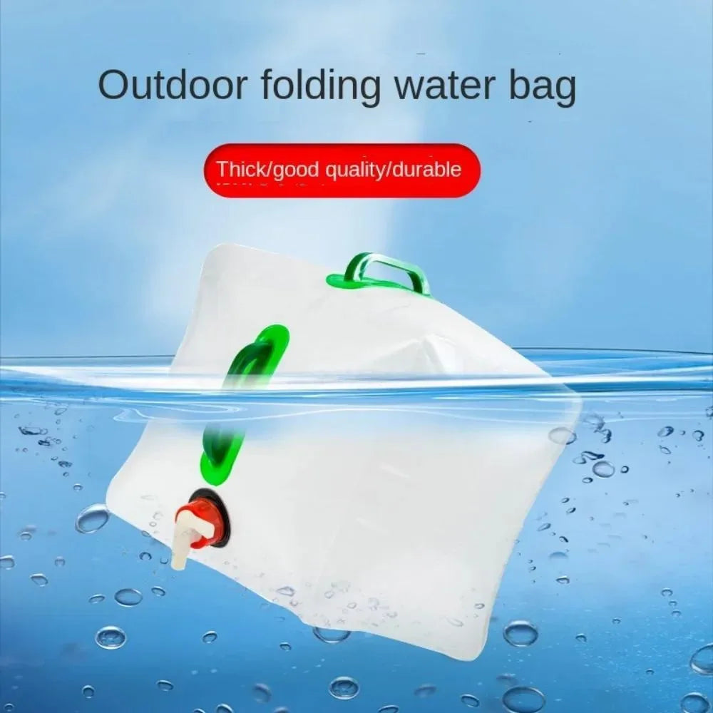 Faltbarer Wasserbeutel mit Zapfhahn – 10L/20L – clever-campen Ansicht 3