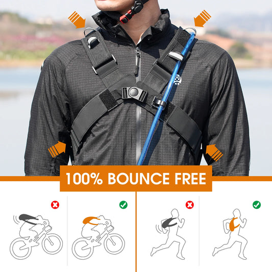 Ergonomischer Trinkrucksack 10L/20L für Outdoor-Sport – clever-campen Ansicht 2